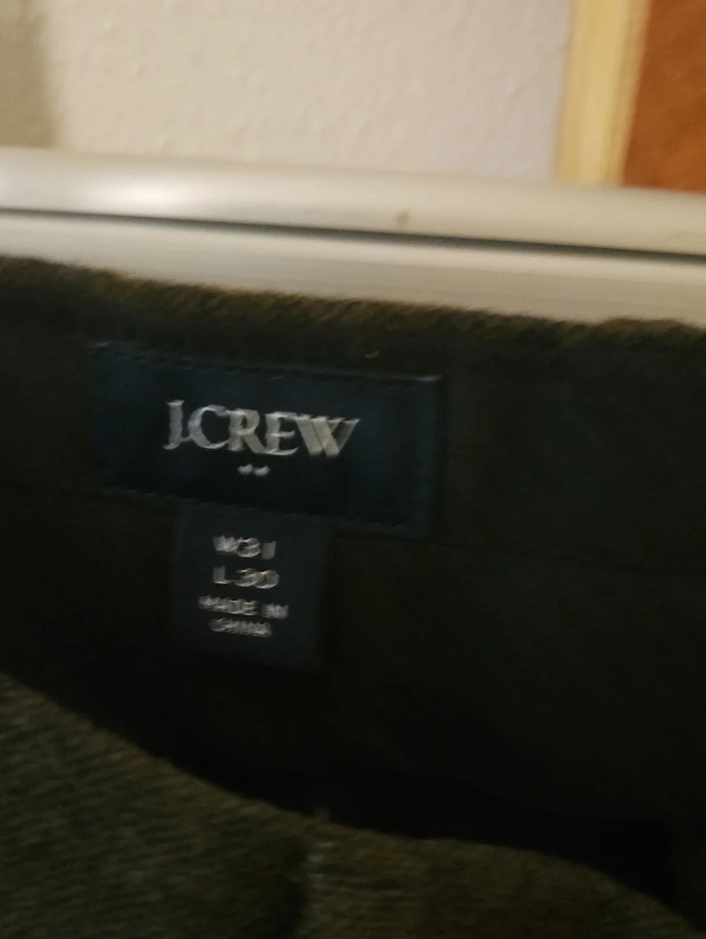 J.Crew Thompson Wool Blend Suit Pant 31x30